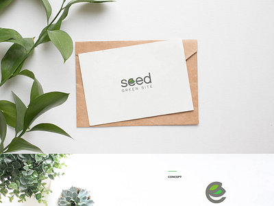 Seed Green Site - Identity design