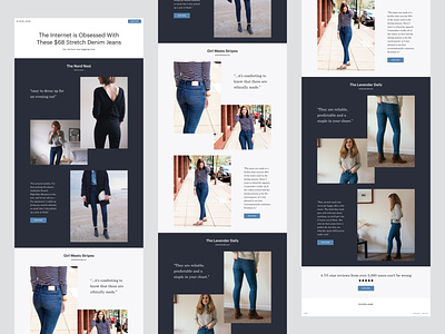 Landing Page for Everlane