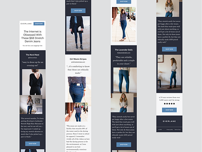 Landing Page for Everlane