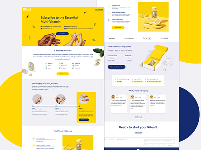 Landing Page – Ritual