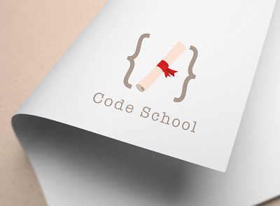 Code School. Logo brand design brand designer branding branding agency branding design graphic design logo vector