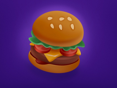 burger illustration animation branding burger charcter design cover art illustraion illustration vector