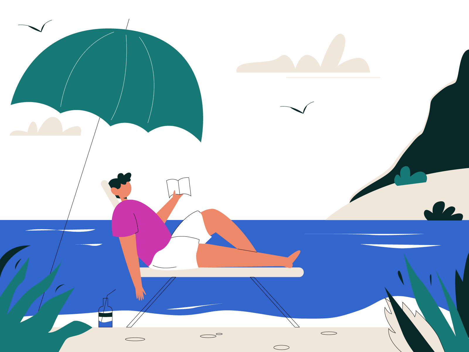 Sea man by Anastasia Golikova on Dribbble