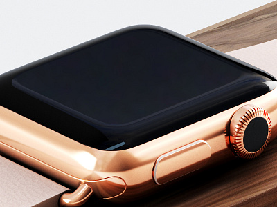 Rose Gold Texture apple apple watch cg cgi gif graphic design minimal packaging product design rendering vray