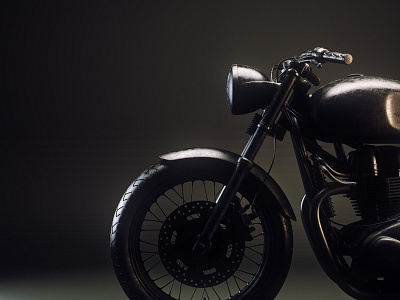 Triumph Bonneville apple watch cg gif illustration render renderings sale vray