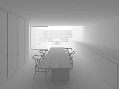 Pawson House - Free Corona Model 3ds max architecture cg corona render gif minimal minimalism