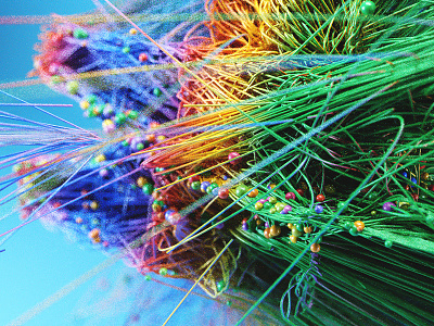 Rainbows 3d c4d cgi cinema 4d gif octane vray