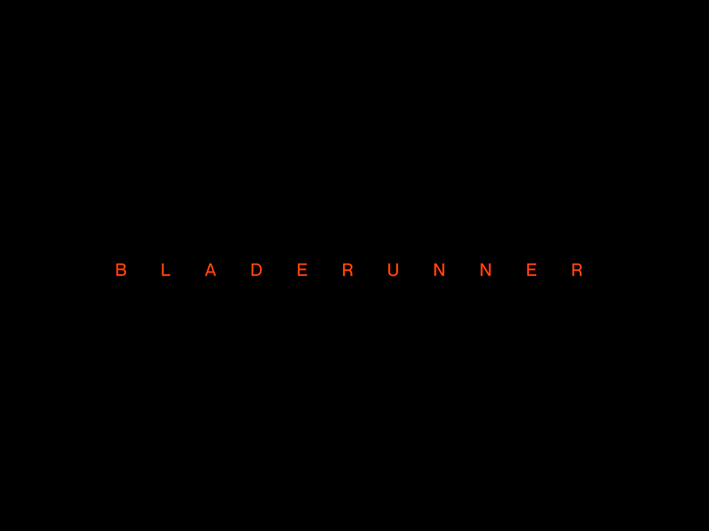 BLADE RUNNER 2048 TITLES 3d architecture blade runner blade runner 2049 c4d cgi photorealism