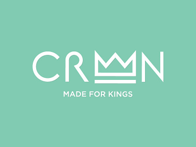 CRWN Clothing Co. branding crown icon logo streetwear