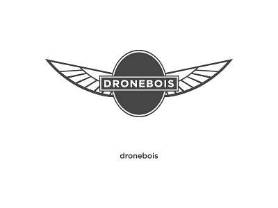 DRONEBOIS brand icon illustration logo