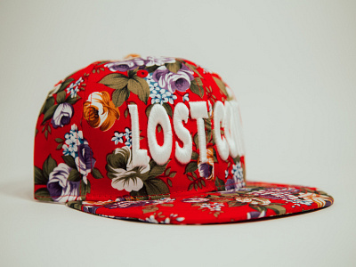 Lost Coin: Floral Hat apparel branding clothing fashion photography print streetwear