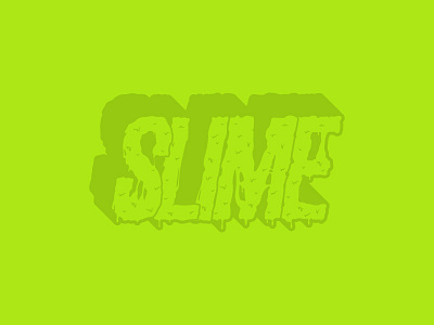 Slime: Rebound! branding drips illustration logotype slime typography
