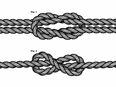 Knots illustration knots rope rowdy rangers tshirt design