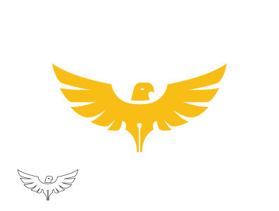 Pursuit branding illustration logo
