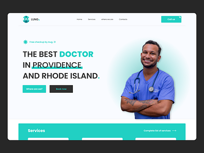 Doctor Design design figma ui webdesign website