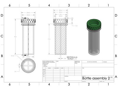 Laboratory bottle