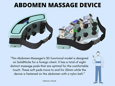 Abdomen massager