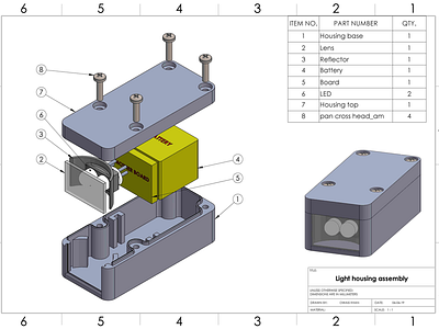 Light housing