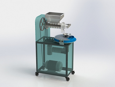 Dough machine 3d modelling dough machine machine machine design solidworks
