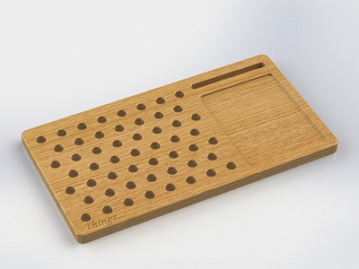 Wooden laptop slate