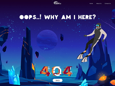 404 Error Page 404 404 page design freelance graphic design ui ux vector web website website design