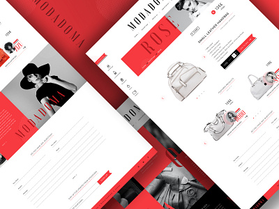 Modadoma digital branding and web design