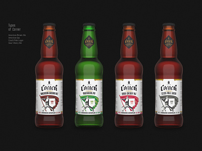 Corner Beer Branding