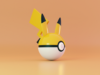 Pikachu Poké Ball
