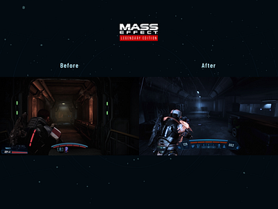 Mass Effect | Legendary Edition | UI Comparison | In Game