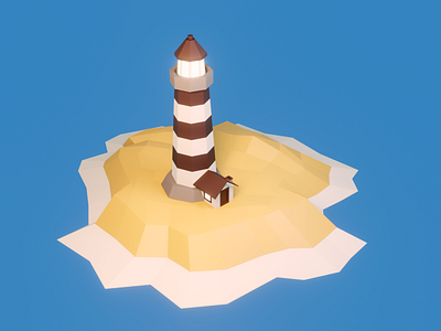 Low Poly Lighthouse