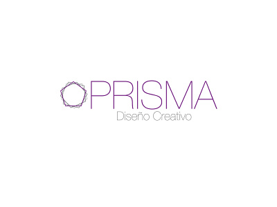 Prisma branding clean design identidade visual identity illustrator line marca media morado purple studio vector