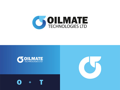 Oilmate technologies Ltd Brand branding design logo marca minimalist vector
