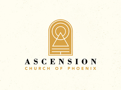 Ascension Church Logo bible biblical branding christian christianity church design identity illustration logo mark sacred