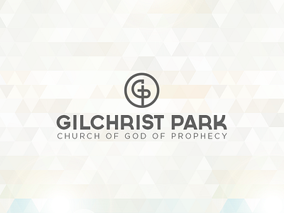 Improved mark and type church cogop logo