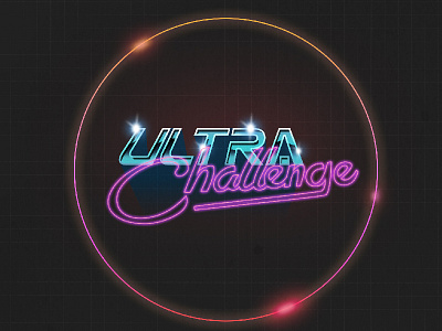 Ultra Challenge 80s challenge chrome flare neon ultra