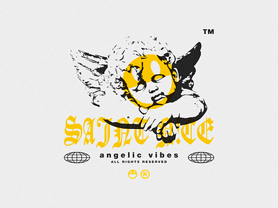 SAINT N!CE - Angelic Vibes 1 art art direction creativity design illustration illustration design illustrations illustrator inspiration nice