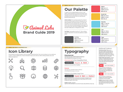 Brand Guide brand guide branding branding design rebrand styleguide