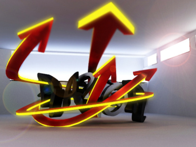 Razor 3d 3d art 3dsmax design typography