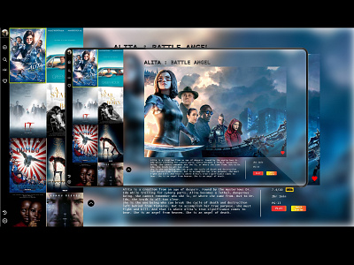 Movie Viewer App - Screen Design design movie app screen ui