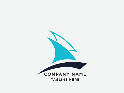 Boat Company Logo boats company logo branding busniess logo company logo graphic design illustration logo logo design