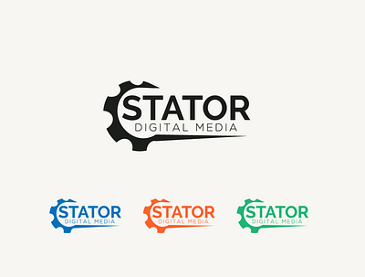 Stator Digital Media animation branding design graphic design icon illustration logo mark minimal typography vector