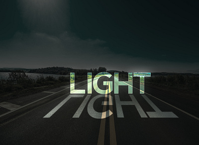 LIGHT branding design graphic design logo mark typography vector