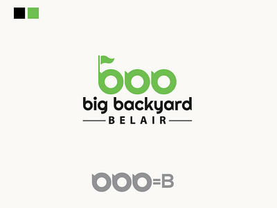 Big Backyard Belair branding design graphic design icon illustration logo logodesign logotype vector