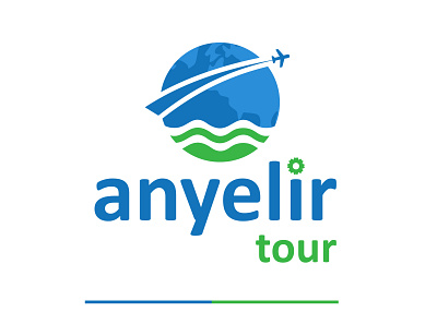 Anyelir Tour branding design logo minimalist