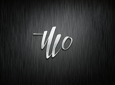 TWO design logo typography