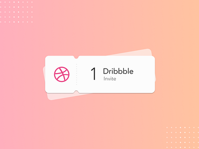 Dribbble Invitation Giveaway