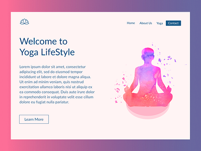 Yoga - Landing Page