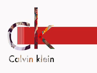 Calvin Klein Branding Poster