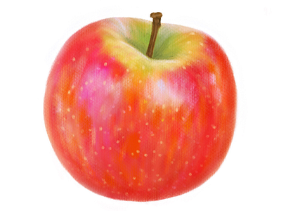 Apple apple art design illustration ipad pro procreate quick drawing sketch