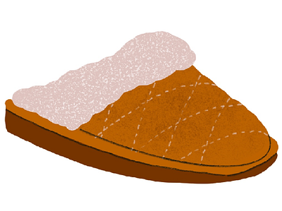 Slipper illustration procreate slippers